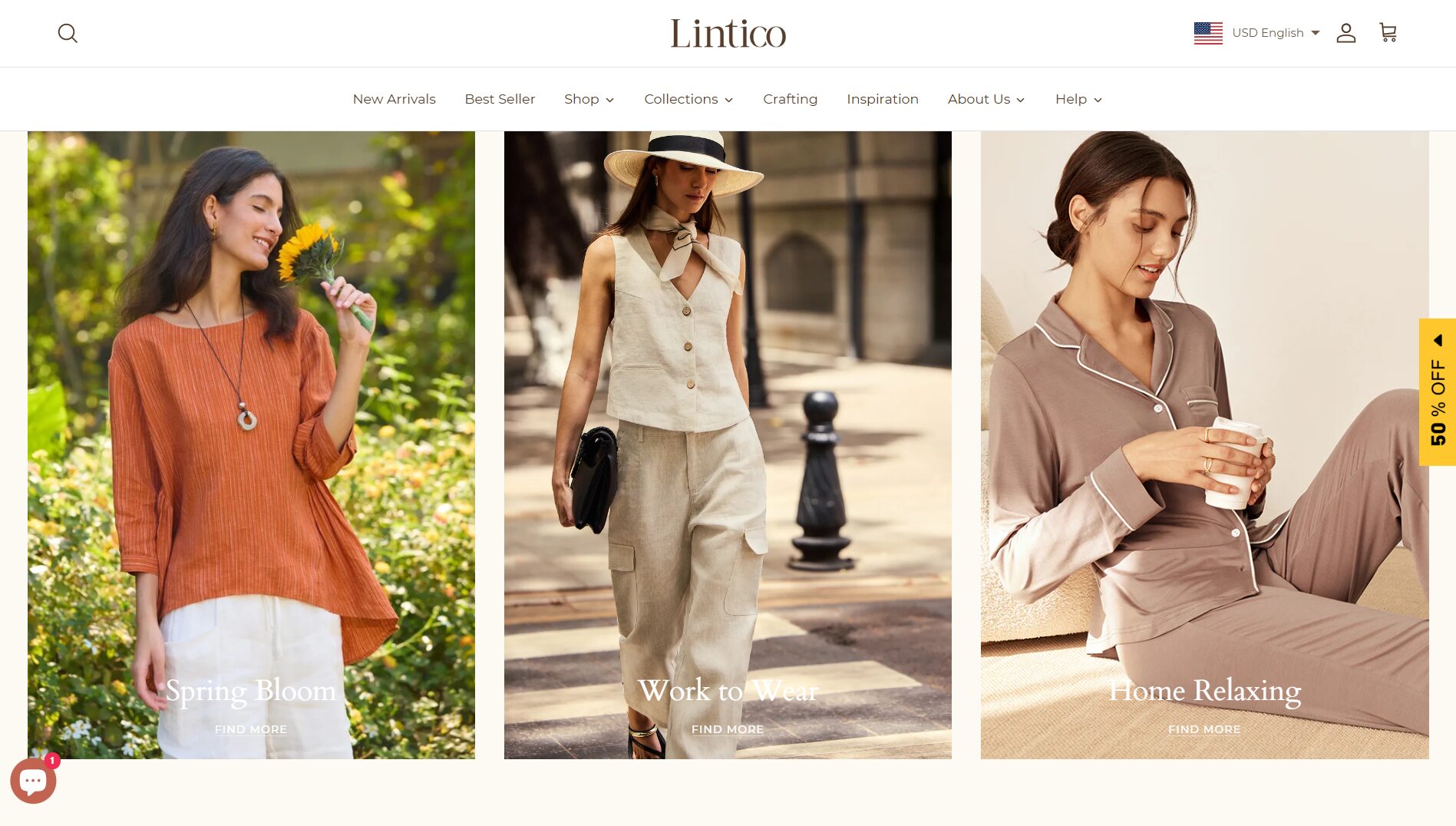 LINTICO – Weaving Quiet Beauty with Natural Threads